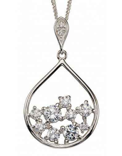 Collier zirconium en argent 925