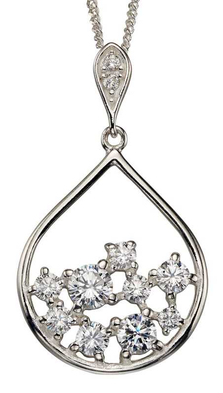 Collier zirconium en argent 925