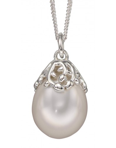 Mon-bijou - D4706 - Collier perle en argent 925/1000