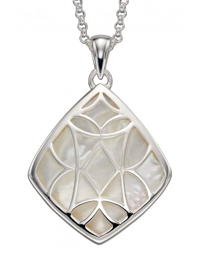 Mon-bijou - D4835 - Collier nacre en argent 925/1000