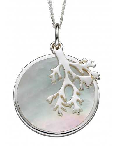 Collier nacre en argent 925