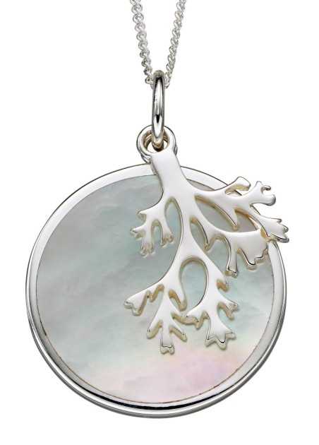 Collier nacre en argent 925