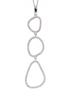 Mon-bijou - D4840 - Collier zirconia en argent 925/1000