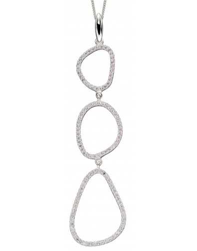 Collier zirconium en argent 925