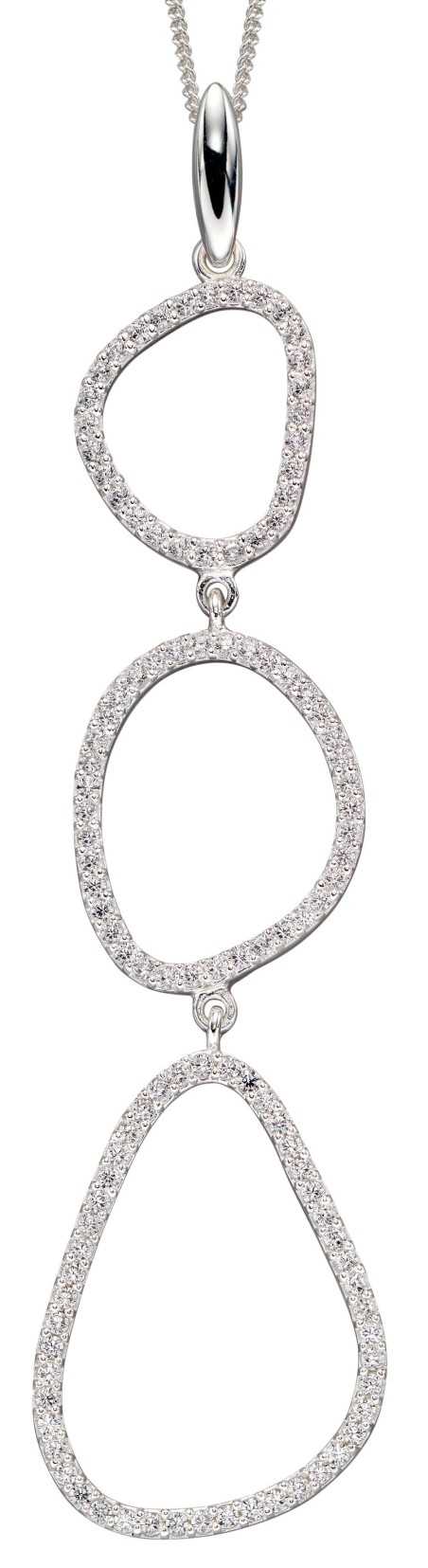 Collier zirconium en argent 925