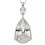 Mon-bijou - D4843 - Collier cristal en argent 925/1000
