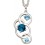 Collier cristal en argent 925