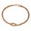 Bracelet tendance en or 375