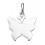 Collier papillon en argent 925