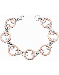 Mon-bijou - D5148 - Bracelet chic et original plaqué Or rose en argent 925/1000