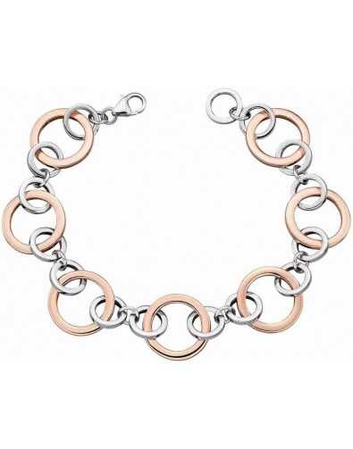 Bracelet chic et original plaqué or rose en argent 925