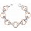 Mon-bijou - D5148 - Bracelet chic et original plaqué Or rose en argent 925/1000