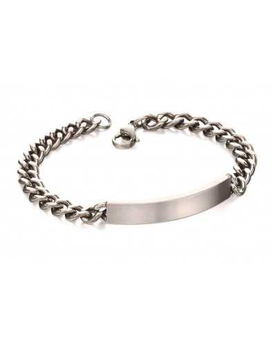 Bracelet tendance en acier inoxydable