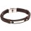 Mon-bijou - D5124 - Bracelet original en acier inoxydable