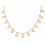 Collier tendance en or 375