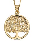 Collier arbre de vie en or 375