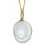 Collier perle baroque et diamant en or 375