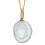 Mon-bijou - D2171 - Collier perle baroque et diamant sur or jaune 375/1000