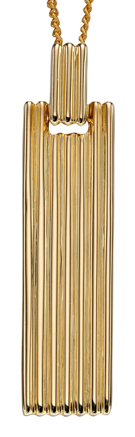 Mon-bijou - D2247 - Collier tendance en or jaune 375/1000