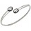 Bracelet cristal en argent 925