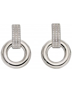 Mon-bijou - D5882 - Boucle d'oreille chic en argent 925/1000