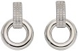 Boucle d'oreille chic en argent 925