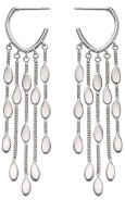 Boucle d'oreille tendance en argent 925