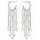 Boucle d'oreille tendance en argent 925