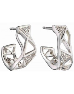 Mon-bijou - D5891 - Boucle d'oreille tendance en argent 925/1000