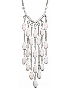 Collier en gouttes d'argent 925