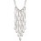 Collier en gouttes d'argent 925