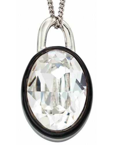 Mon-bijou - D4892 - Collier cristal en argent 925/1000