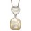 Mon-bijou - D4911a - Collier chic perle en argent 925/1000