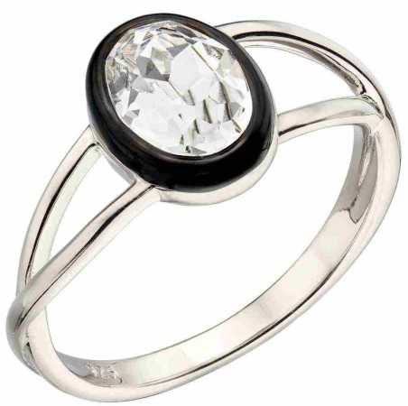 Bague cristal en argent 925