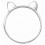 Bague originale chat en argent 925