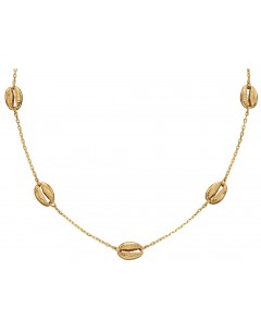 Mon-bijou - D350c - Collier coquillages en Or 375/1000