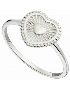 Mon-bijou - D3770 - Bague coeur en argent 925/1000