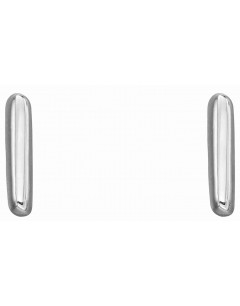 Mon-bijou - D6026 - Boucle d'oreille lettre i en argent 925/1000