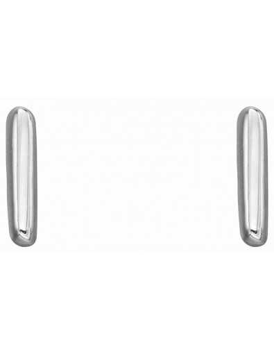 Boucle d'oreille lettre i en argent 925