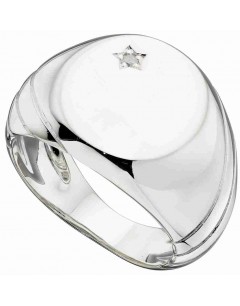 Mon-bijoou - D3766c - Bague étoile en argent 925/1000