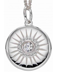 Mon-bijou - D4972c - Collier cristal en argent 925/1000