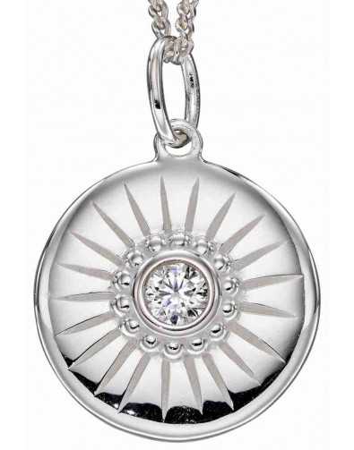 Collier cristal en argent 925