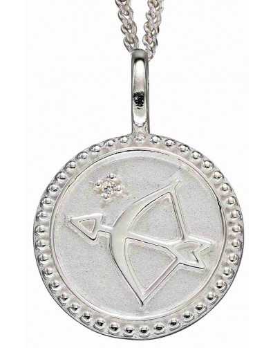 Collier sagittaire en argent 925