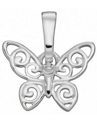 Collier papillon en argent 925