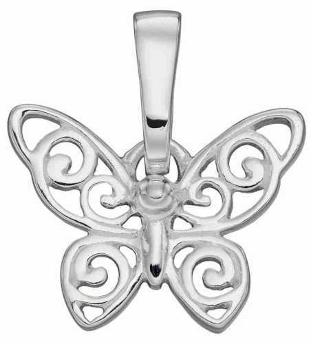 Mon-bijou - D5020 - Collier papillon en argent 925/1000