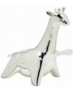 Mon-bijou - D422g - Cadeau Girafle plaqué en argent 925/1000