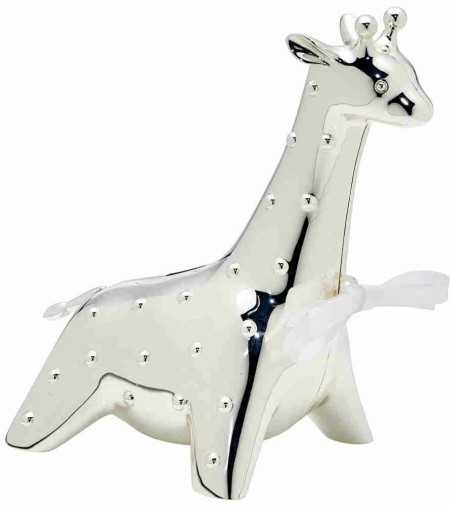 Mon-bijou - D422g - Cadeau Girafe plaqué en argent 925