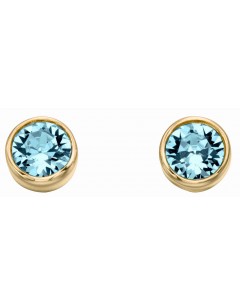 Mon-bijou - D1539 - Boucle d'oreille plaqué or en argent 925/1000