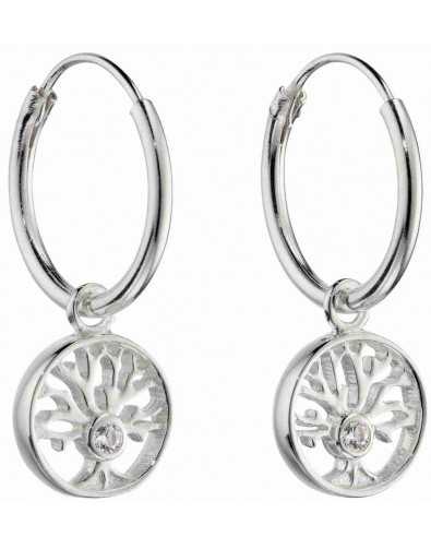 Boucle d'oreille en argent 925