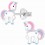 Mon-bijou - H10009268 - Boucle d'oreille poney rose en argent 925/1000